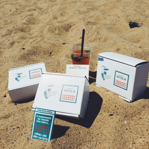 pudełka z nadrukiem