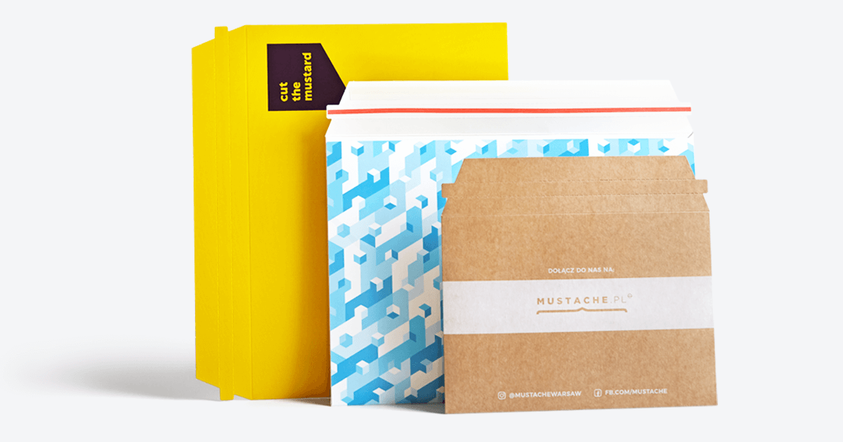 Rigid Custom Cardboard Envelopes Document Packaging Packhelp