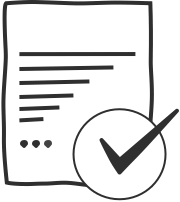 Certifikát fsc ikona potvrzení