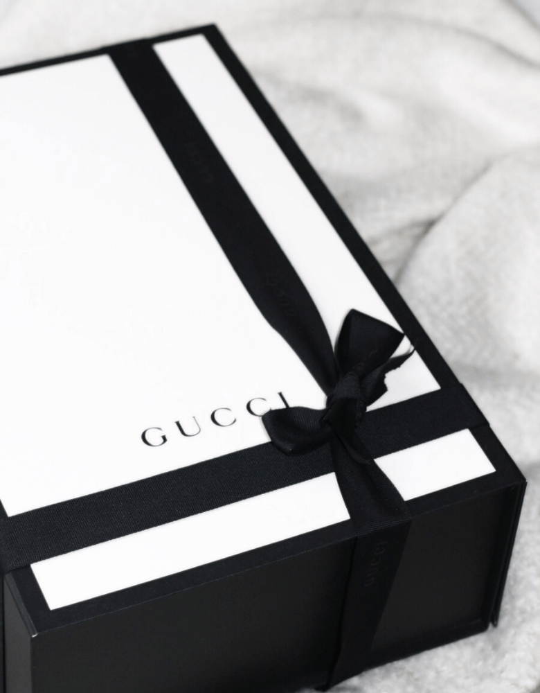 Luxusverpackung von Gucci