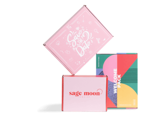 composition of mailer boxes and product boxes