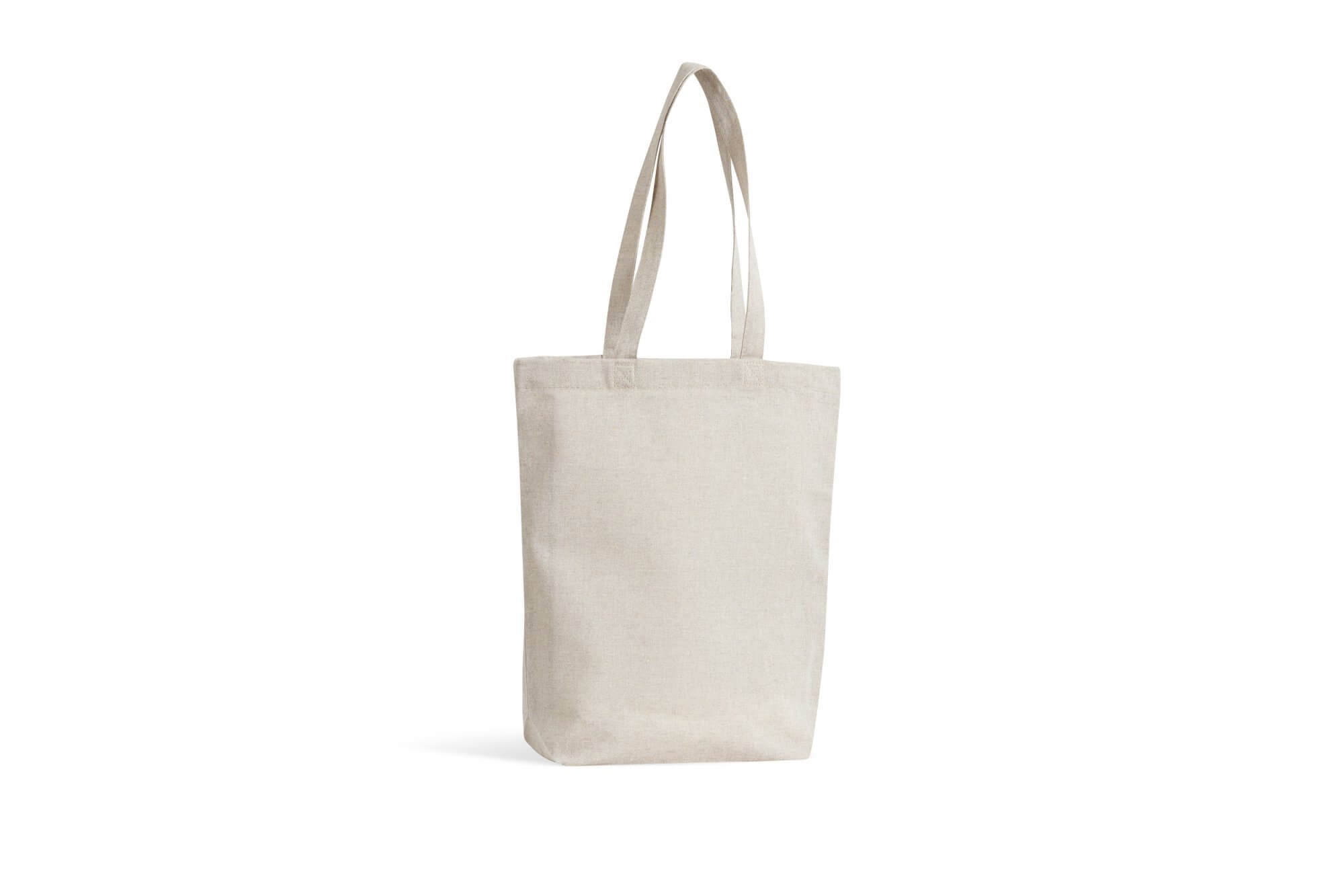 grey tote bag