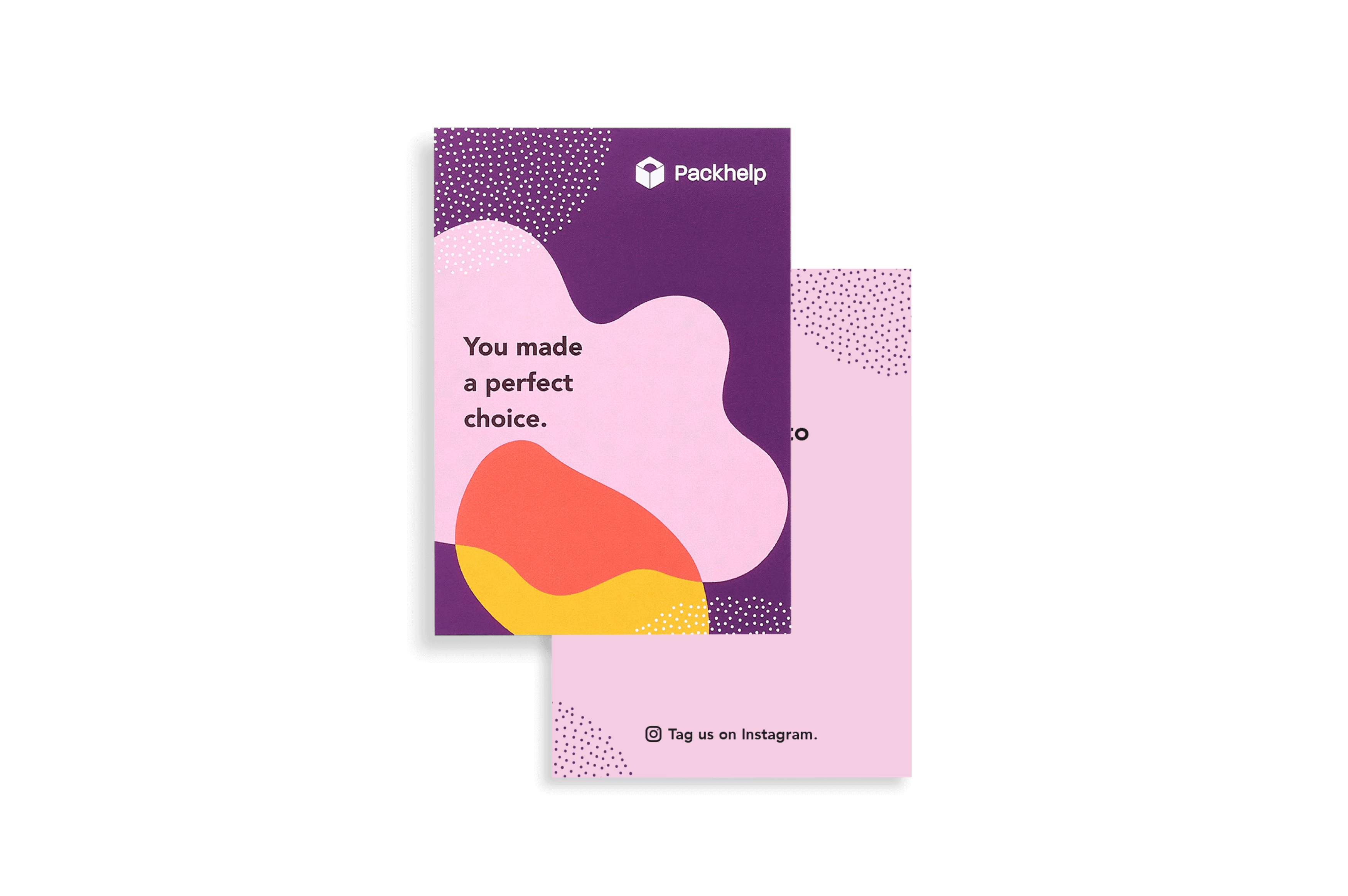 Tarjetas de agradecimiento personalizadas